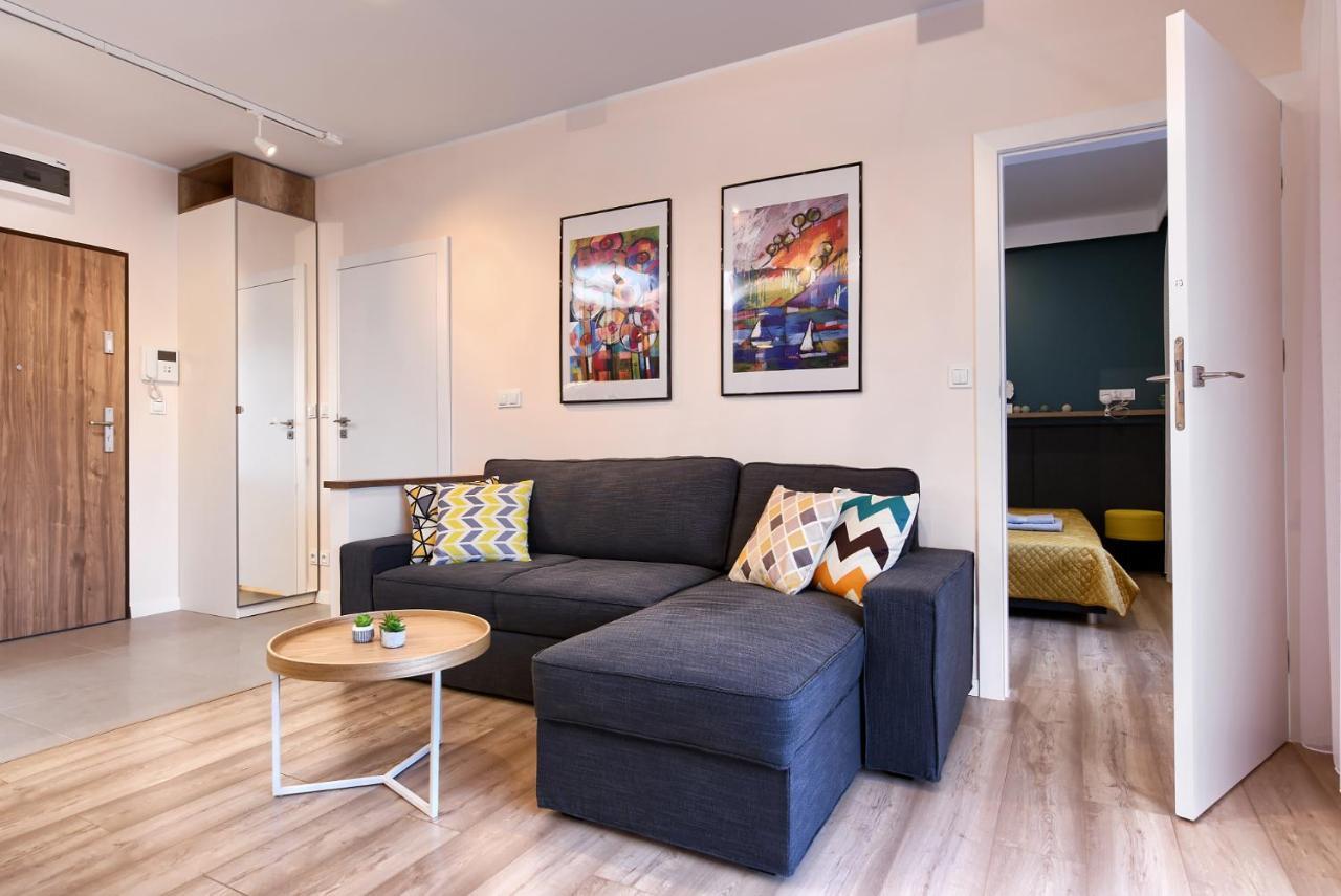 City Centre Modern Apartment Poznan Free Parking Exterior foto