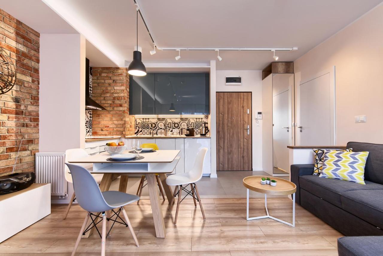 City Centre Modern Apartment Poznan Free Parking Exterior foto